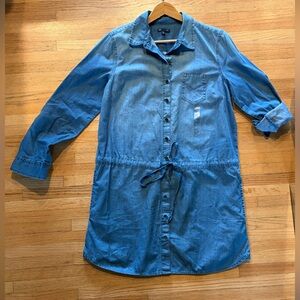 Gap Chambray shirt Dress, NWOT